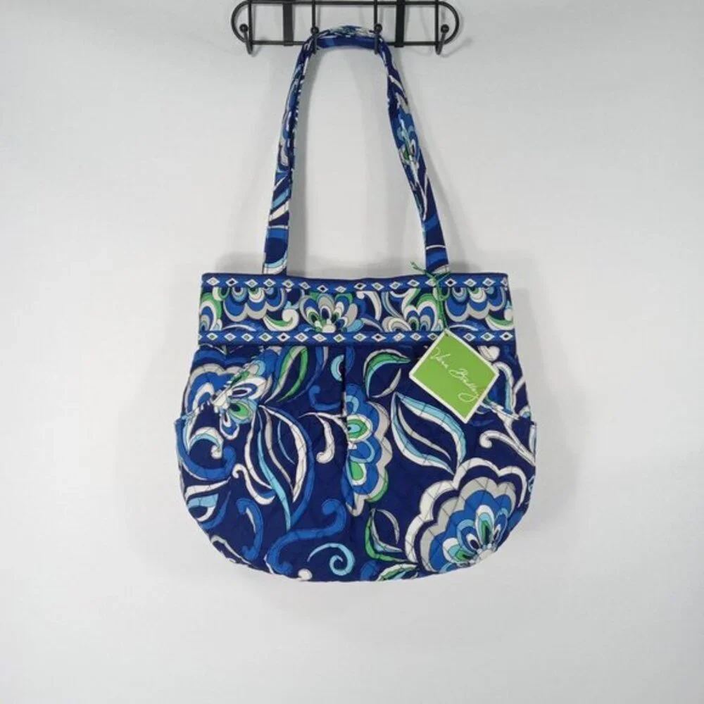 VERA BRADLEY  Mediterranean Blue Medium Shoulderbag *NWT